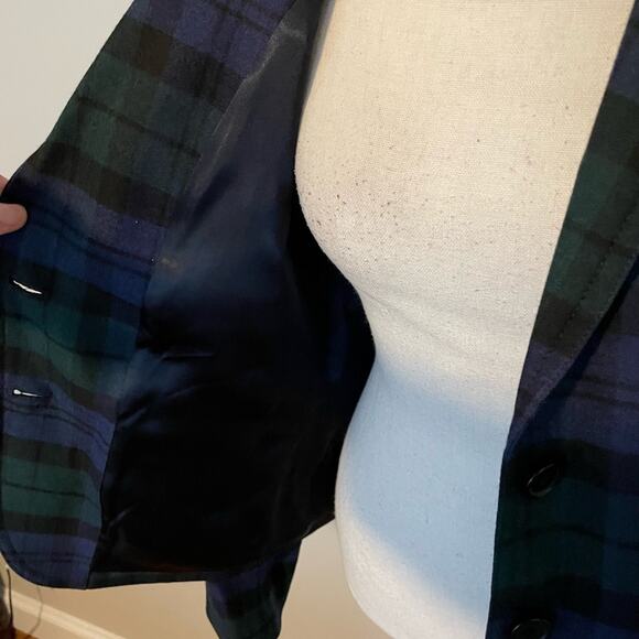 J Crew Plaid Blazer - Picture 5 of 7